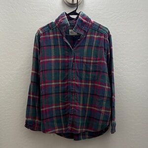American Eagle Outfitters Multicolor Plaid Shirt